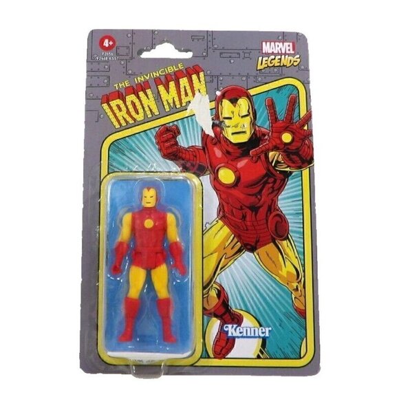 The Invincible IRON MAN action figure Marvel Legends HASBRO KENNER 2021, NEW - Picture 1 of 2